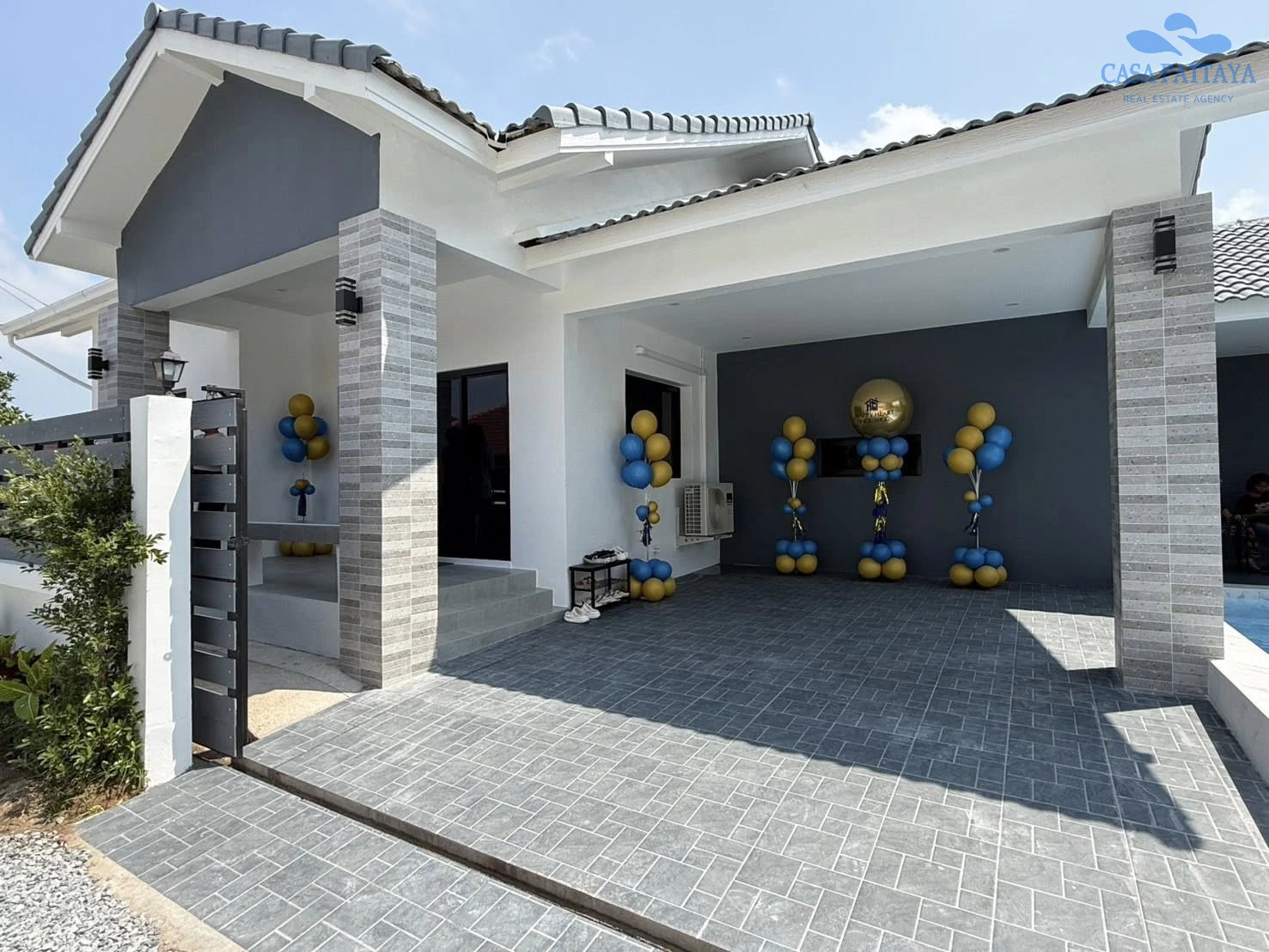 Modern 3-Bedroom Pool Villa in Prime Location - Soi Phornprapanimit 15, Pattaya 3Bathrooms